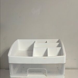 White Storage Organizer